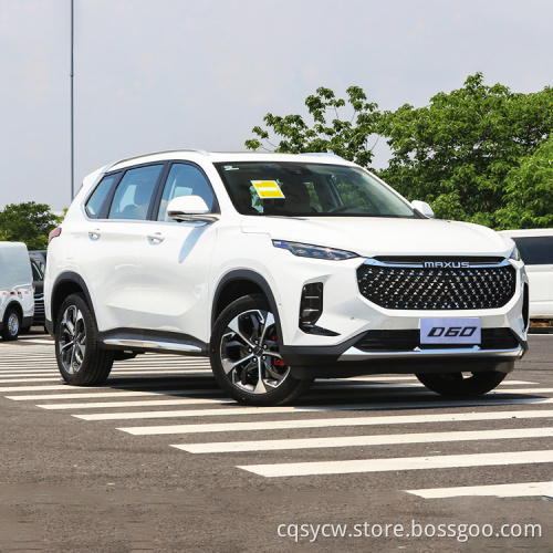 Saic Maxus D60 ev car 2022 gas car in stock hot sale personal four wheel SUV high speed used car for adults